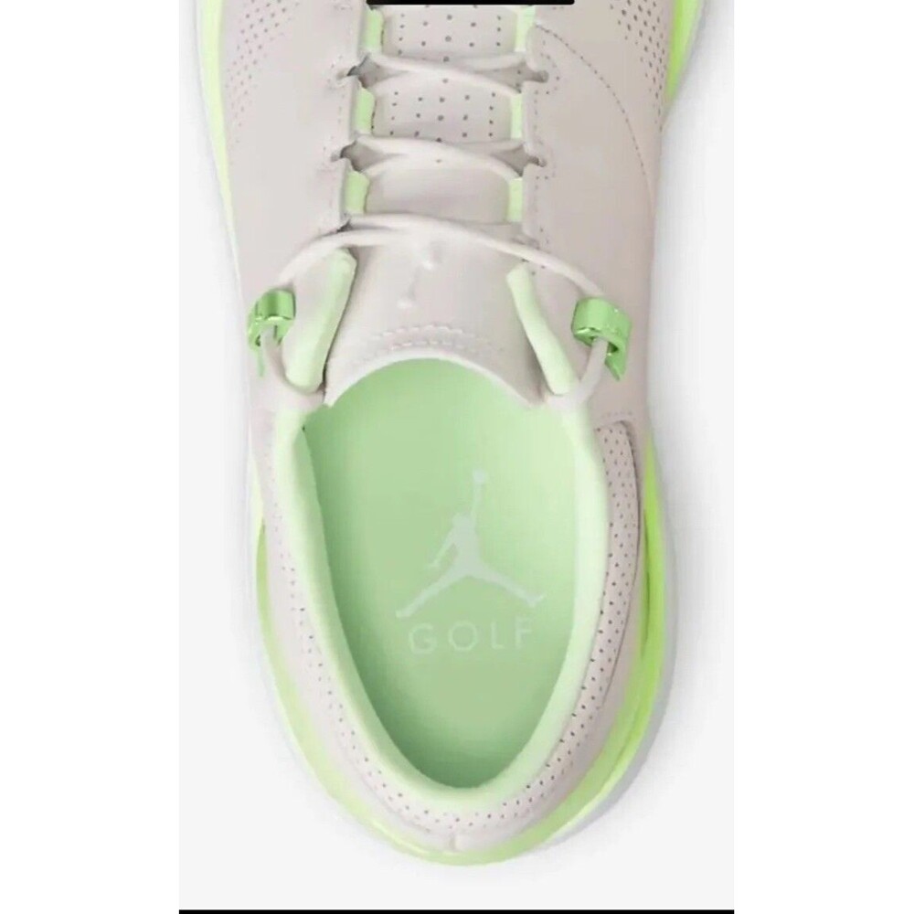 Nike Golf Shoes Air Jordan‎ ADG 4 Bone White Volt Green DM0103-003 Men's 14 NEW - Picture 8 of 12
